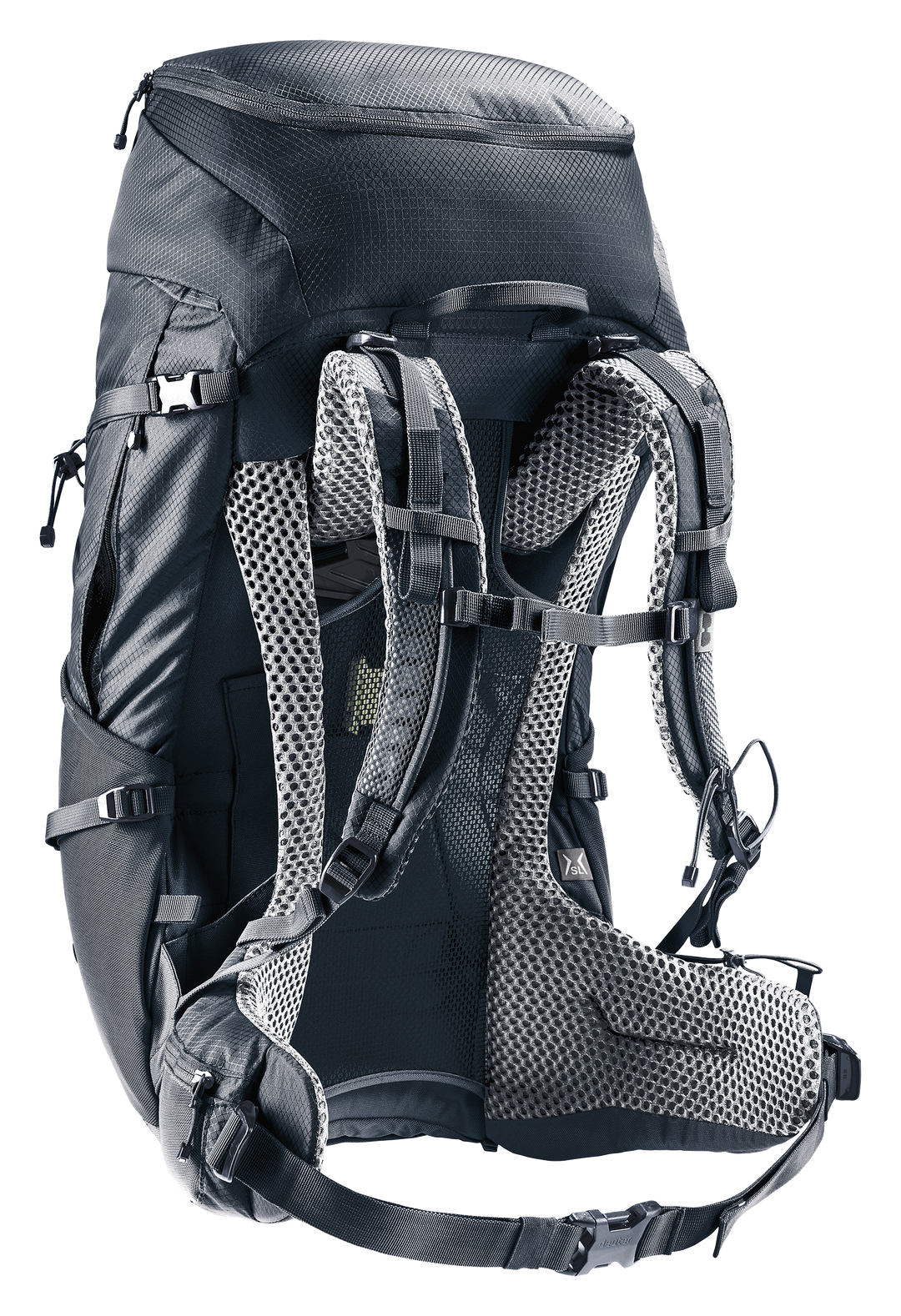 Deuter Futura Pro 38 SL Black, posteriore tre quarti