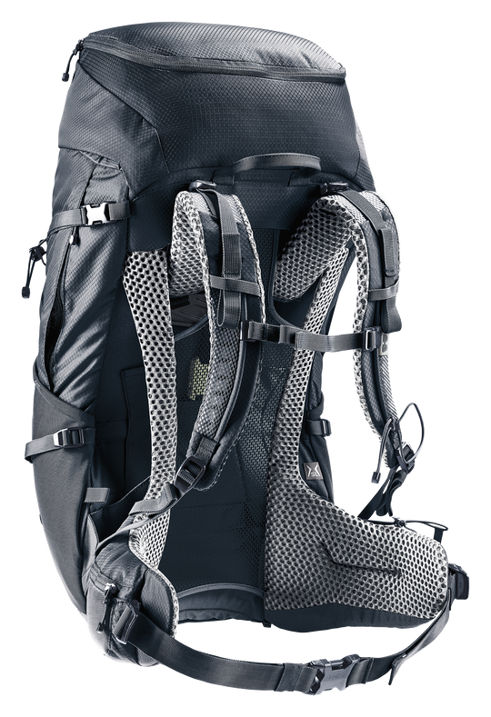 Deuter Futura Pro 38 SL Black, posteriore tre quarti