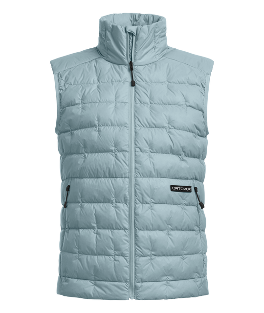Ortovox Downwool 180 Vest W - Glacier Grey, vista frontale