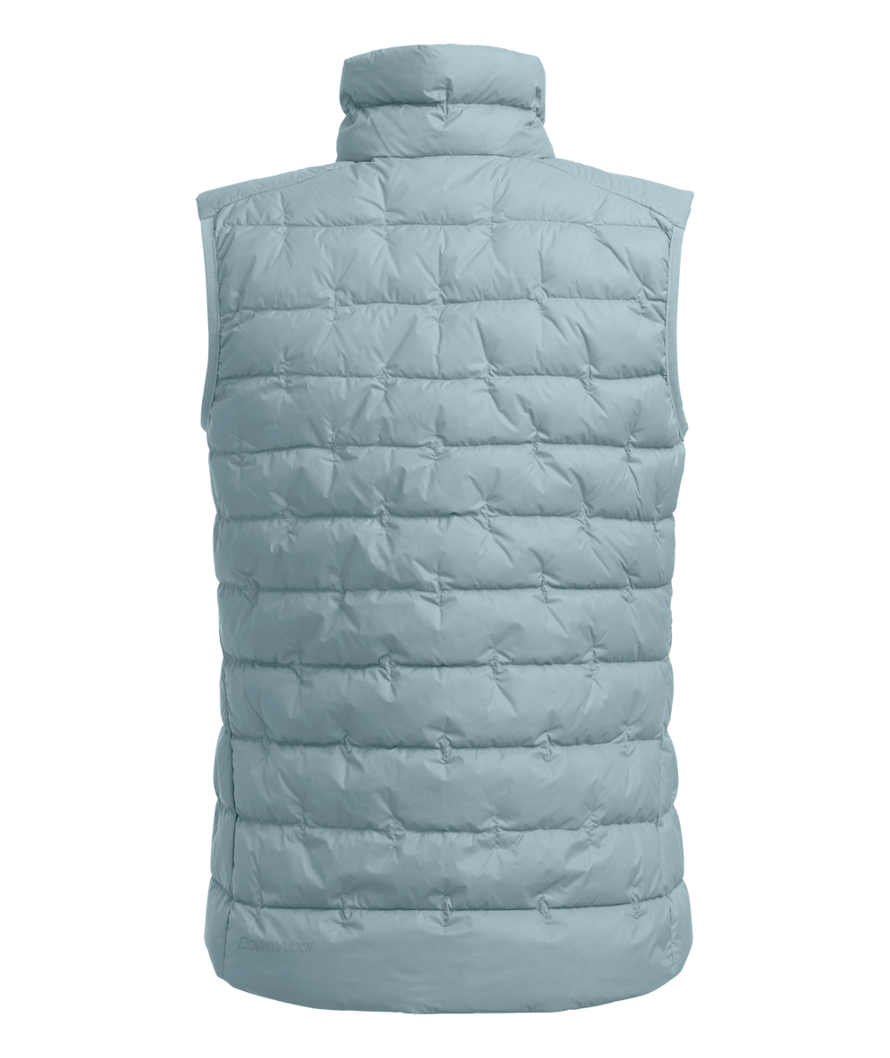 Ortovox Downwool 180 Vest W - Glacier Grey, vista posteriore