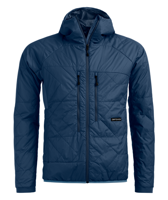 Ortovox Venet Swisswool 60 Jacket M - Blue Nunatak, vista frontale