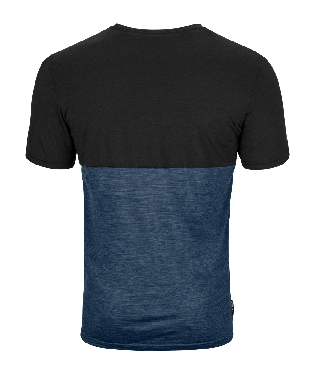 Ortovox 150 Cool Logo TS M uomo Black Raven 84062 90202 - retro