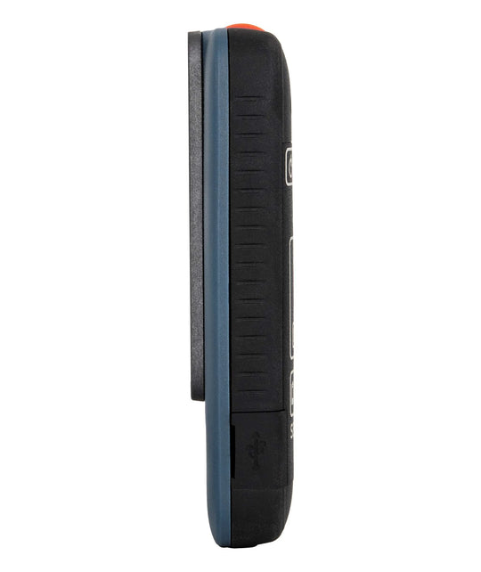 Ortovox Focus Voice Safety Blue, profilo laterale