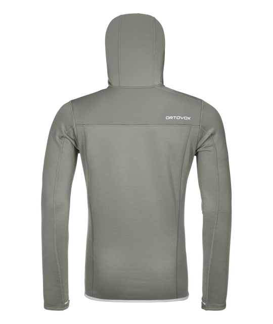 Ortovox Fleece Hoody M Green Sage - retro