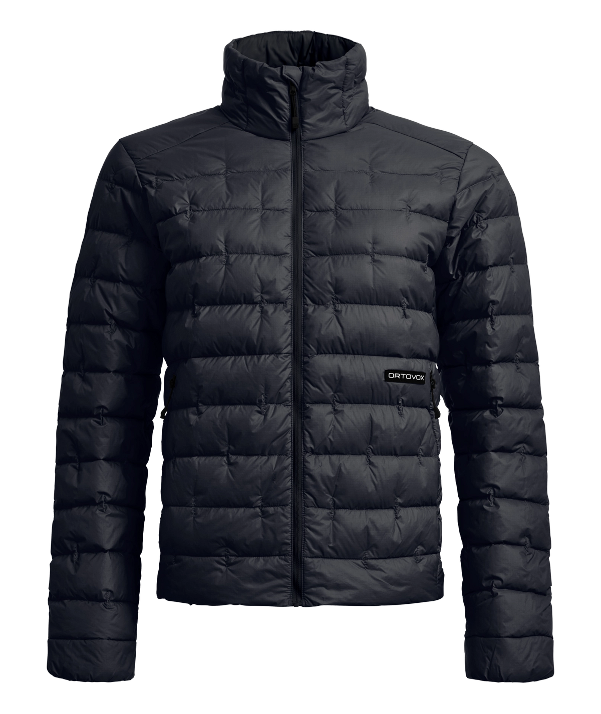 Ortovox Downwool 180 Jacket W Black Raven: vista frontale