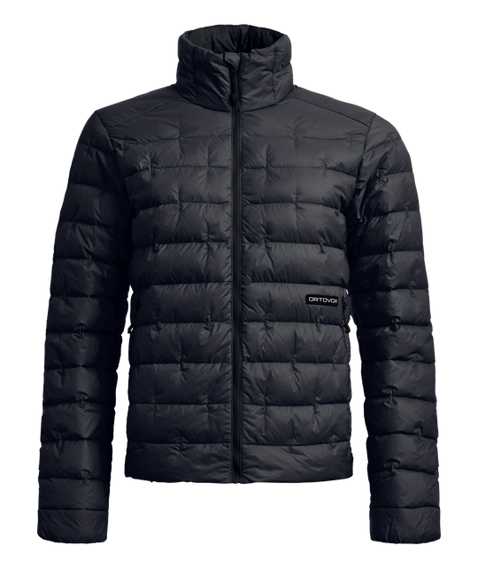 Ortovox Downwool 180 Jacket W Black Raven: vista frontale