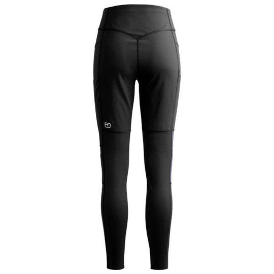 Pantaloni trekking donna Ortovox Seceda Tights W leggeri elasticizzati e traspiranti per escursionismo