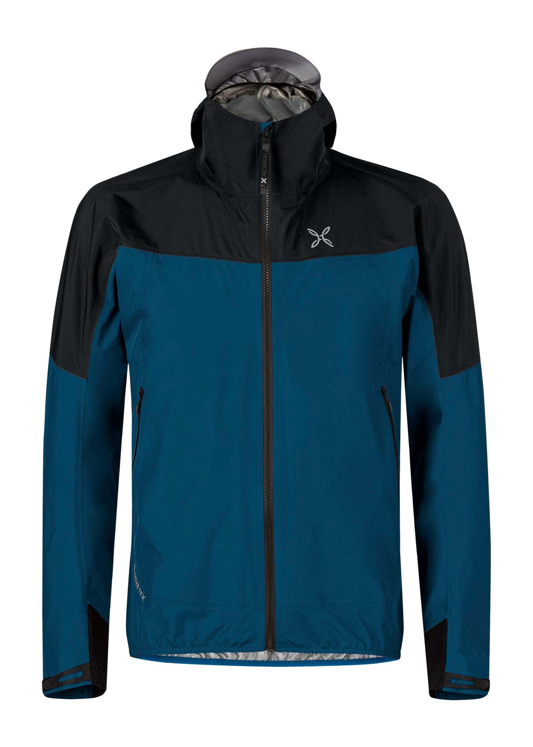 Lightweight and waterproof Pac Mind Jacket with hood and zip pockets, ideal for outdoor activities.