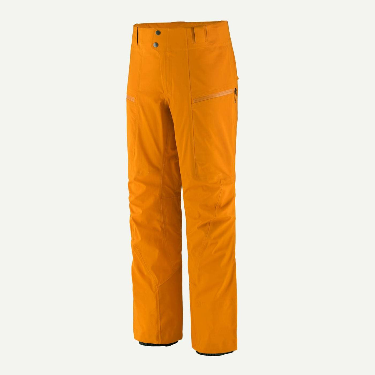 Patagonia Stormstride Pants da uomo Autumn Orange: pantaloni arancioni, vista frontale
