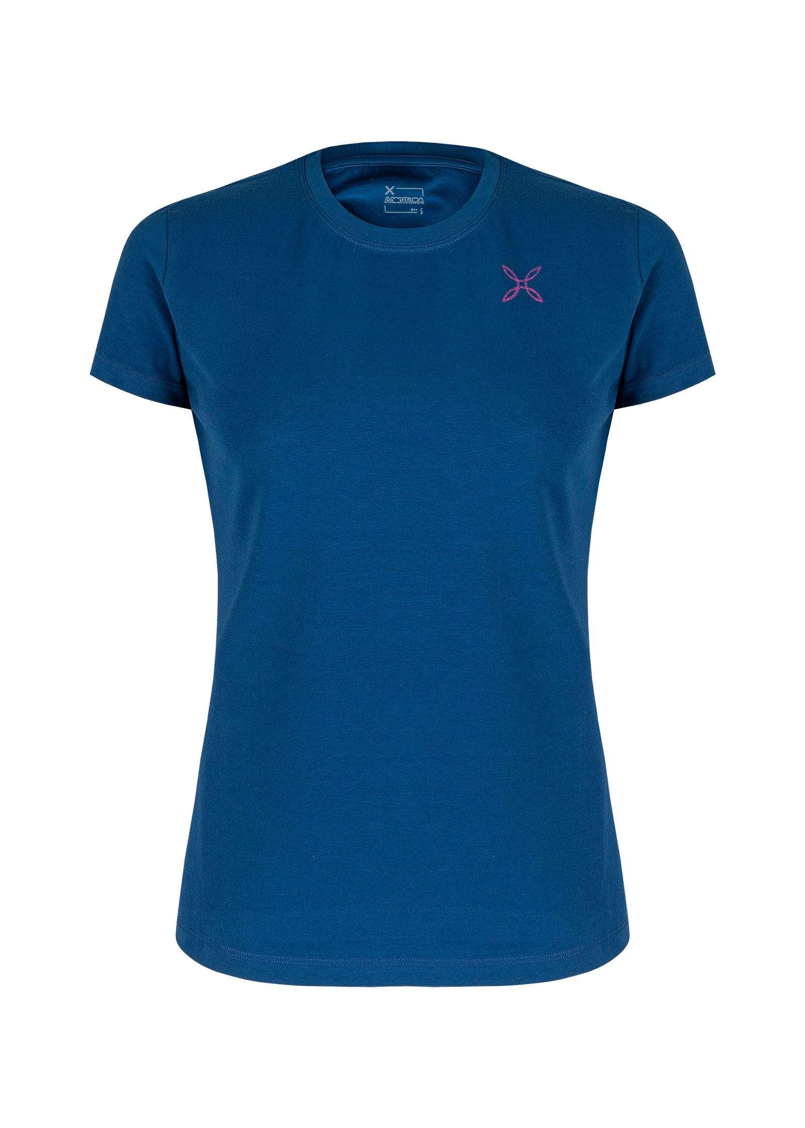 Pencil Logo T-Shirt Woman - Deep Blue/Intense Violet (8707) - Blogside