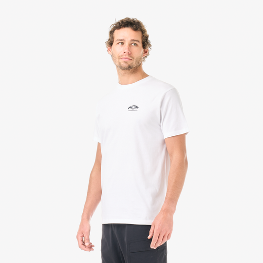 Picture Baguette Club Tee White – fronte indossato