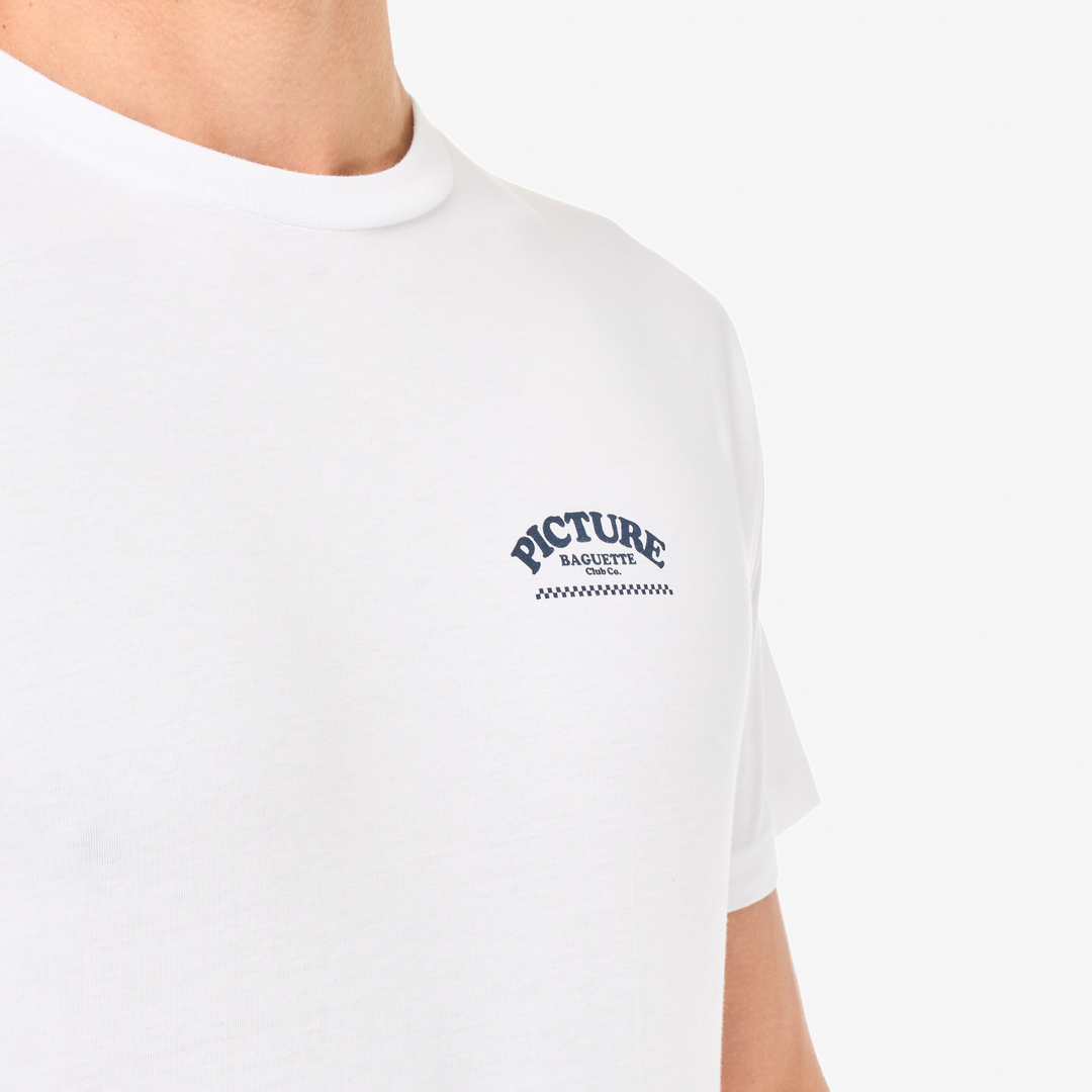Picture Baguette Club Tee White – dettaglio