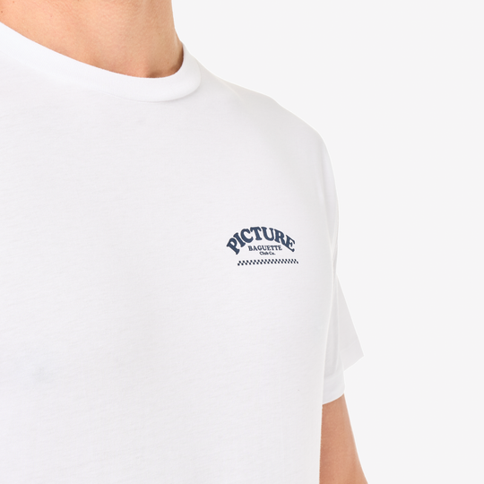 Picture Baguette Club Tee White – dettaglio
