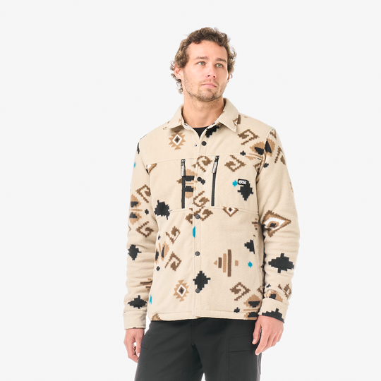 Picture Bemidji Jkt Emeral Print – fronte indossato