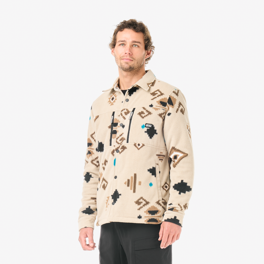 Picture Bemidji Jkt Emeral Print – fronte indossato