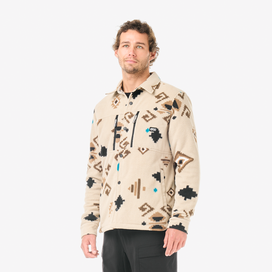 Picture Bemidji Jkt Emeral Print – fronte indossato