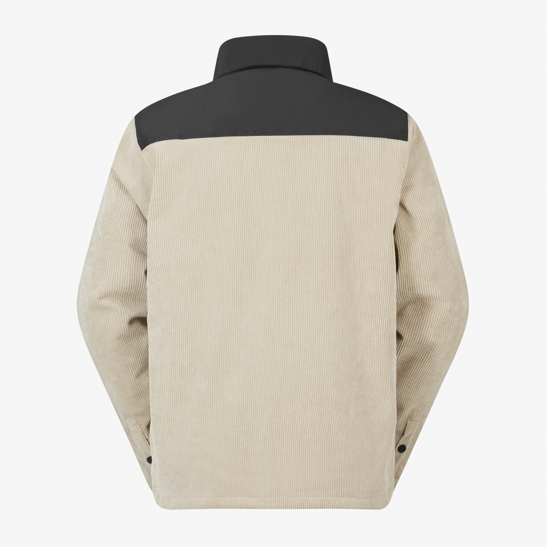 Picture Bmdji Cord Tech Jkt Pure Cashmere – retro su fondo neutro