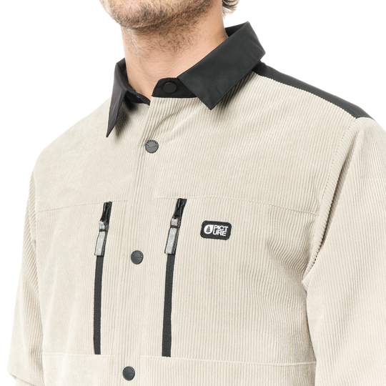 Picture Bmdji Cord Tech Jkt Pure Cashmere – dettaglio