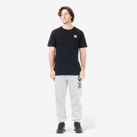 Picture Chill Pants Grey Melange – fronte indossato