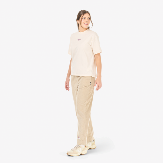 Picture D&amp;S Peaktee W Natural White – fronte indossato