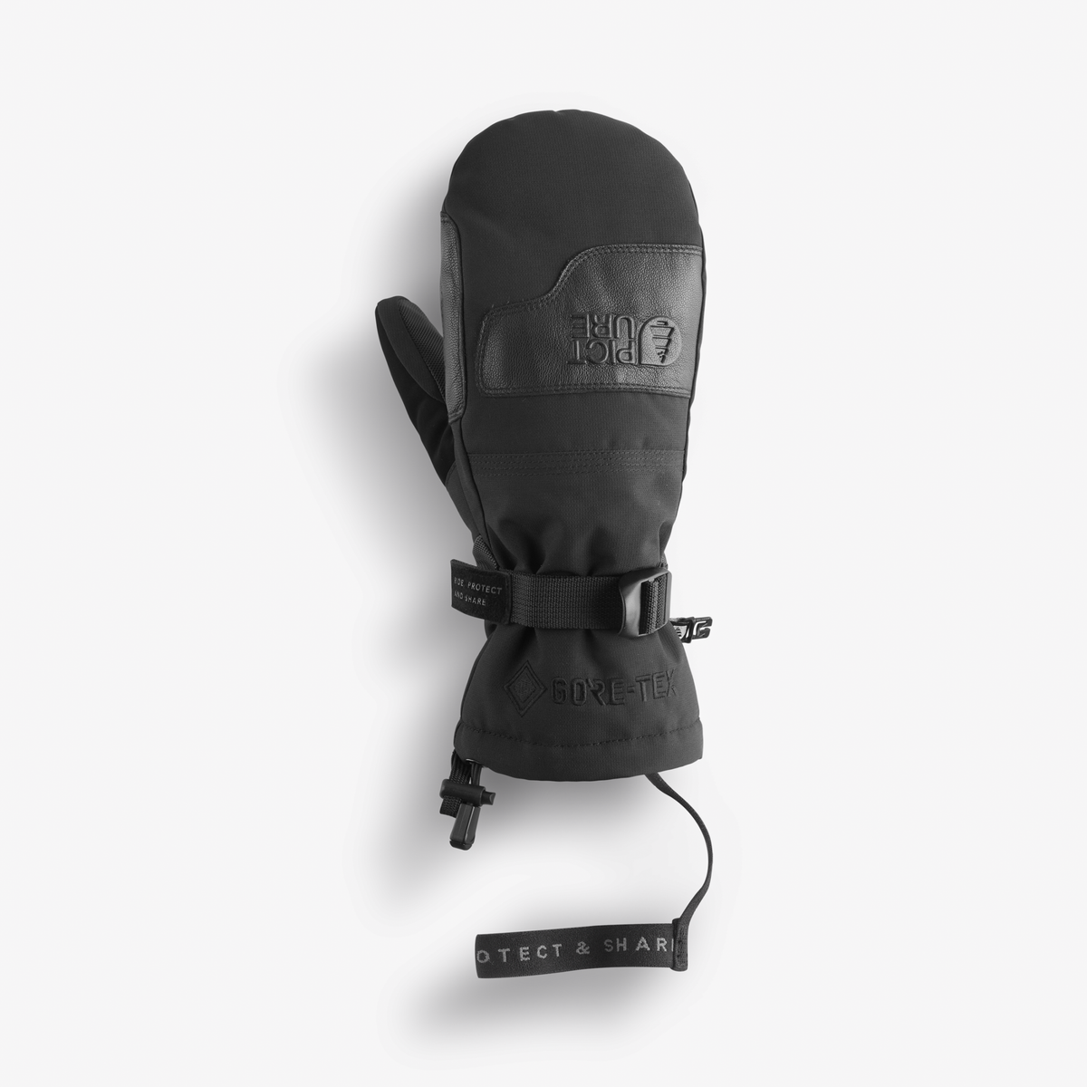 Picture Grabey GTX W Mitts Black – vista dorso