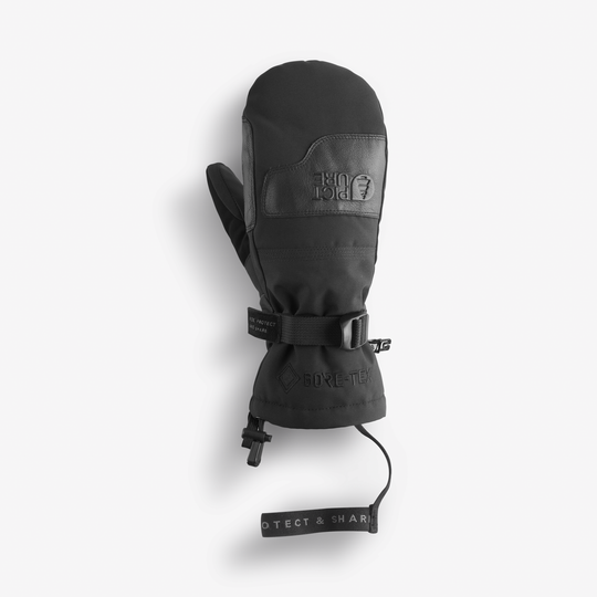 Picture Grabey GTX W Mitts Black – vista dorso
