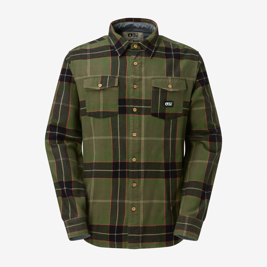 Picture Hillsboro Shirt Olivine – vista frontale