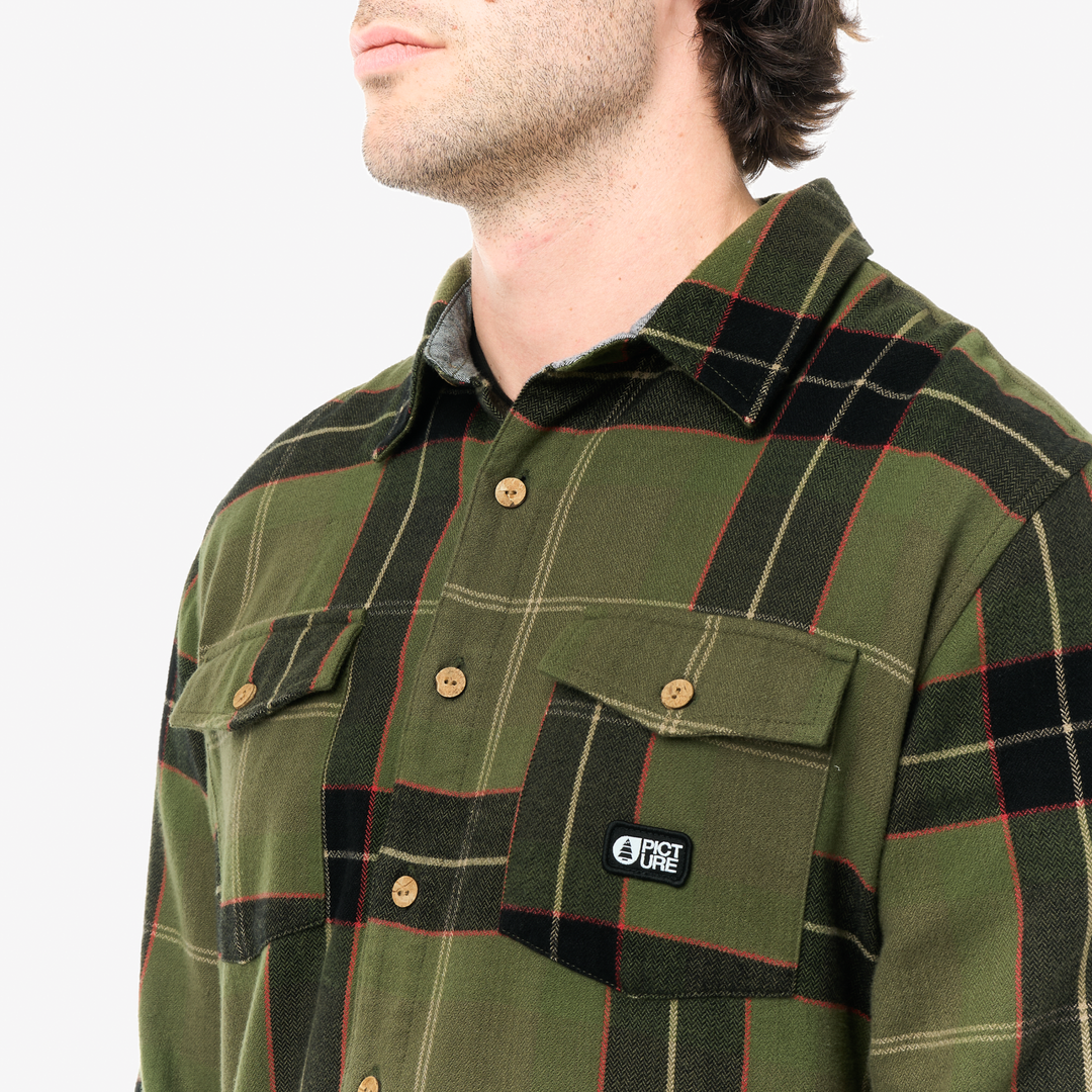 Picture Hillsboro Shirt Olivine – dettaglio