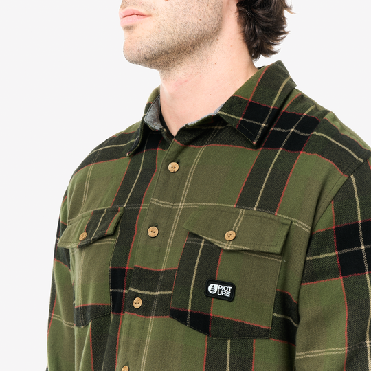 Picture Hillsboro Shirt Olivine – dettaglio
