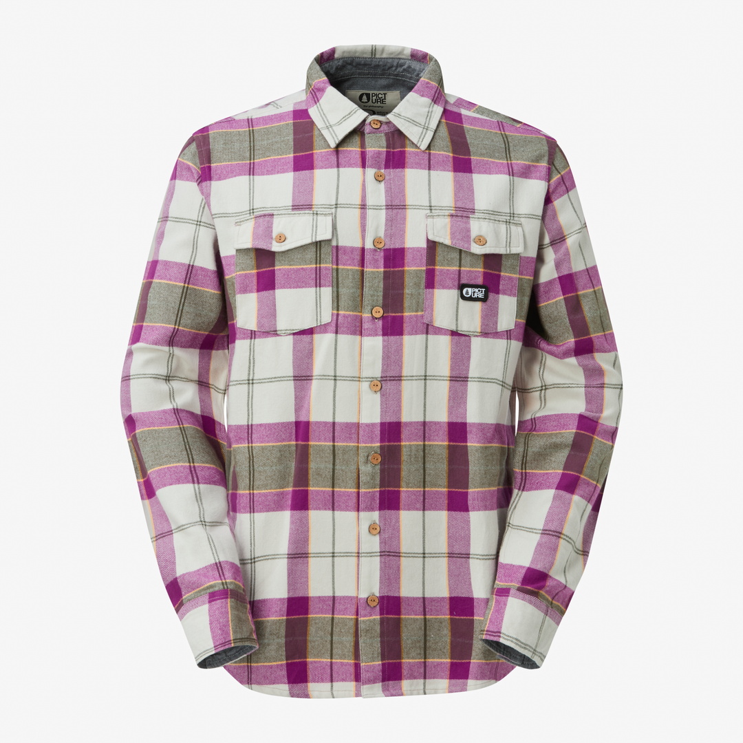 Picture Hillsboro Shirt Vapor Grey – vista frontale
