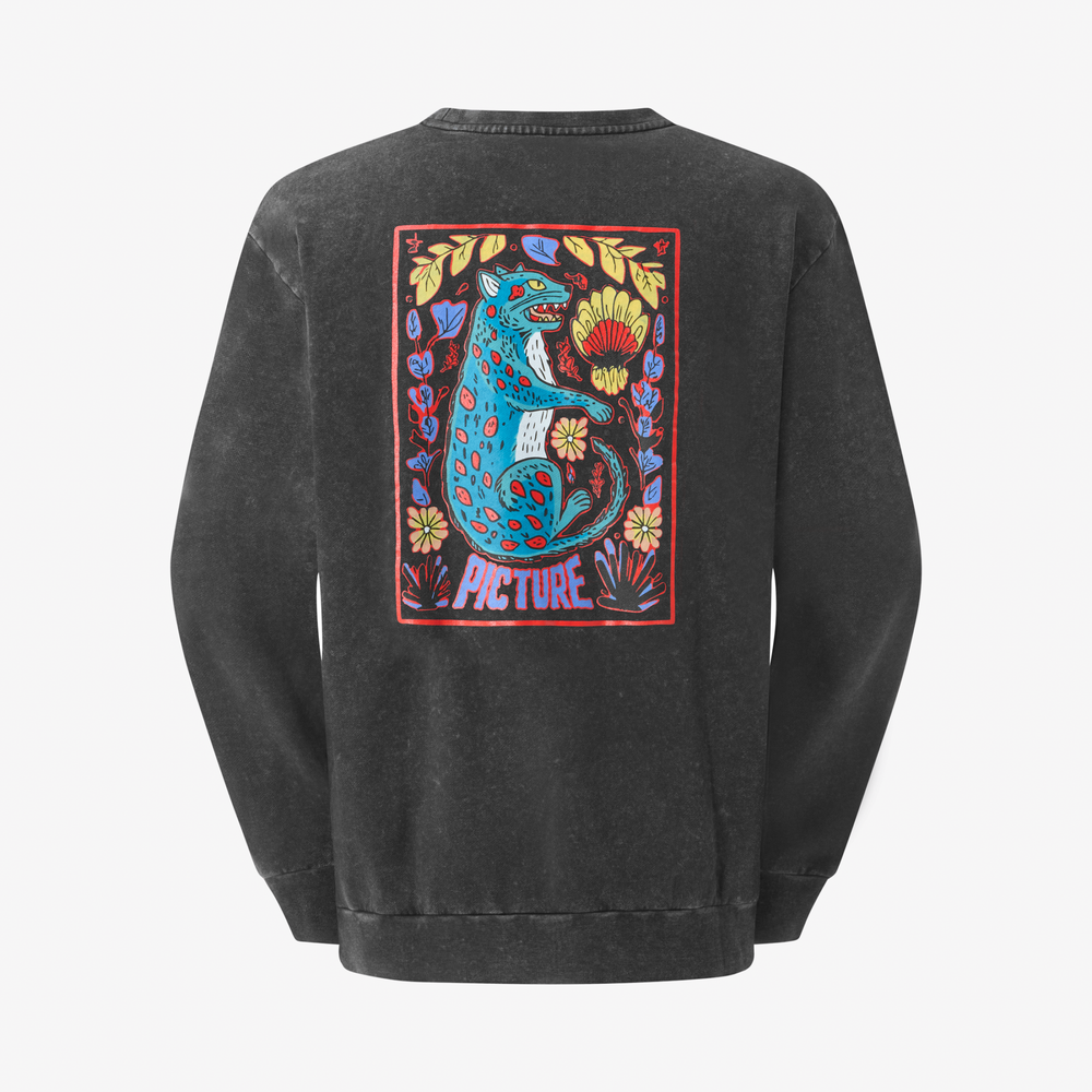 Picture Karo Crew Black Washed – vista posteriore
