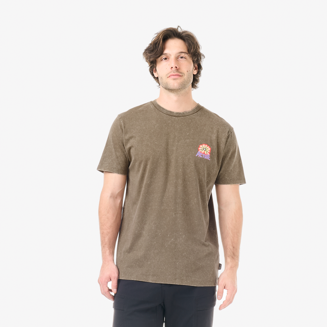 Picture Karo Tee Shitake Washed – indossato, vista frontale