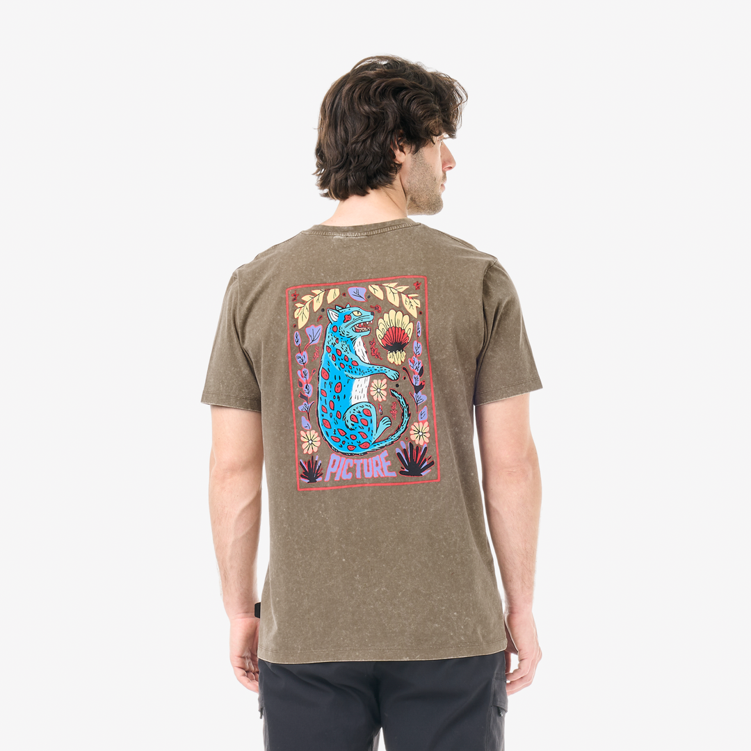 Picture Karo Tee Shitake Washed – indossato, retro
