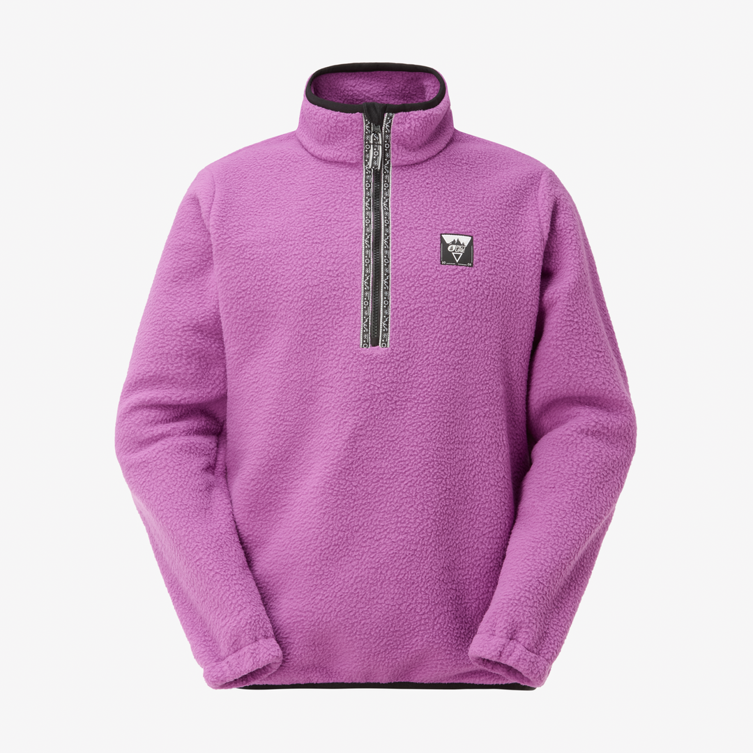 Picture Kimag 1/4 Zip Fleece Bright Magenta – vista frontale