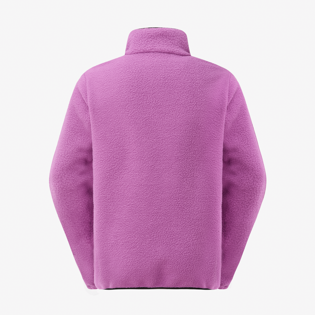 Picture Kimag 1/4 Zip Fleece Bright Magenta – vista posteriore