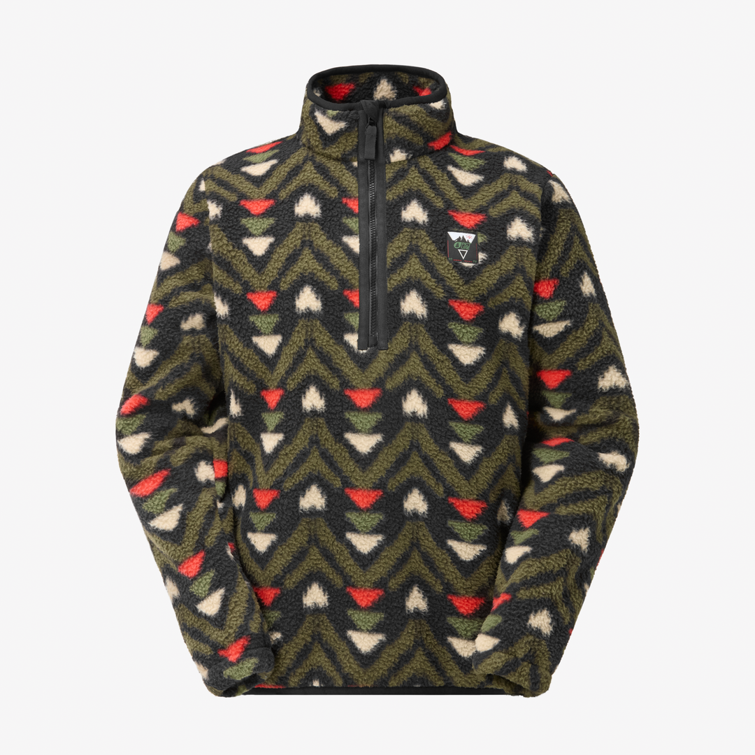 Picture Kimag Printed 1/4 Fleece Jasp Print – vista frontale