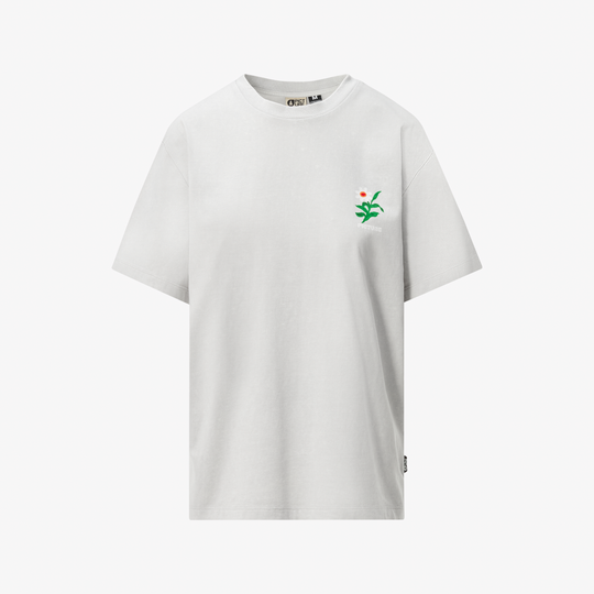 Picture Lyra Tee Vapor Grey Washed, frontale