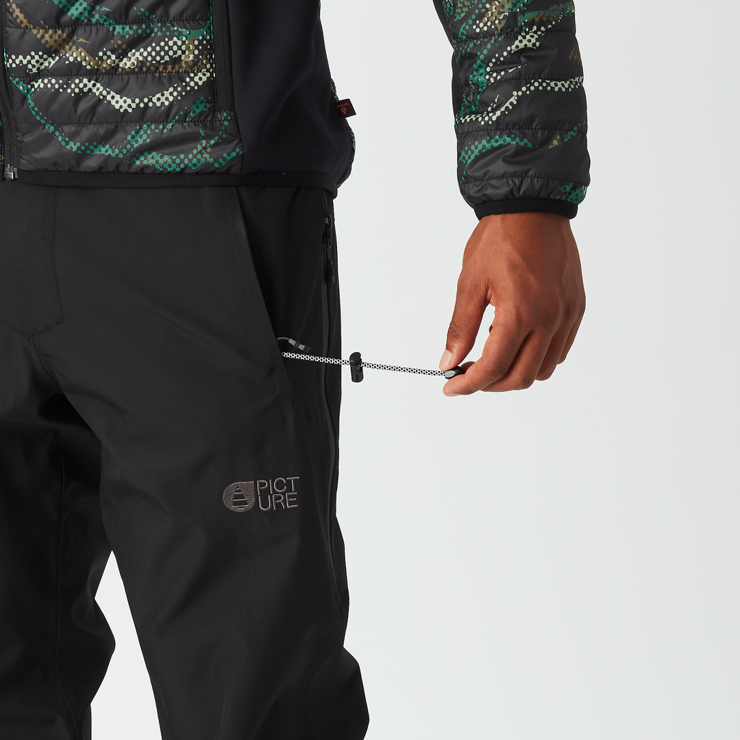 Picture Object Pants Black, dettaglio regolazione vita