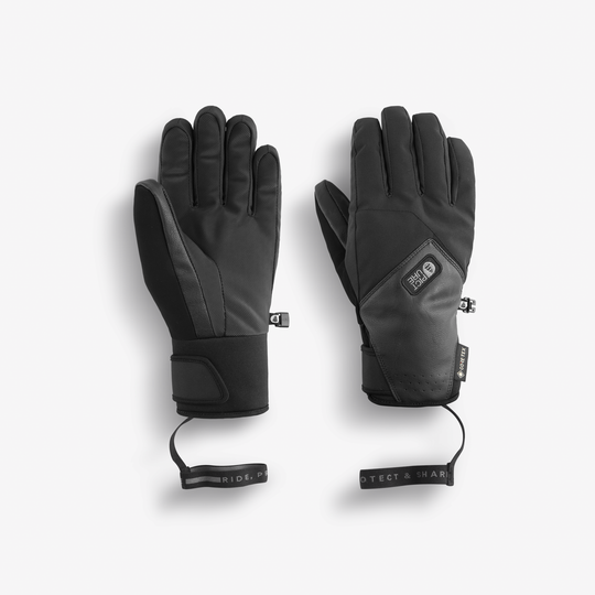 Picture Pioneer GTX W Gloves Black, coppia dorso e palmo