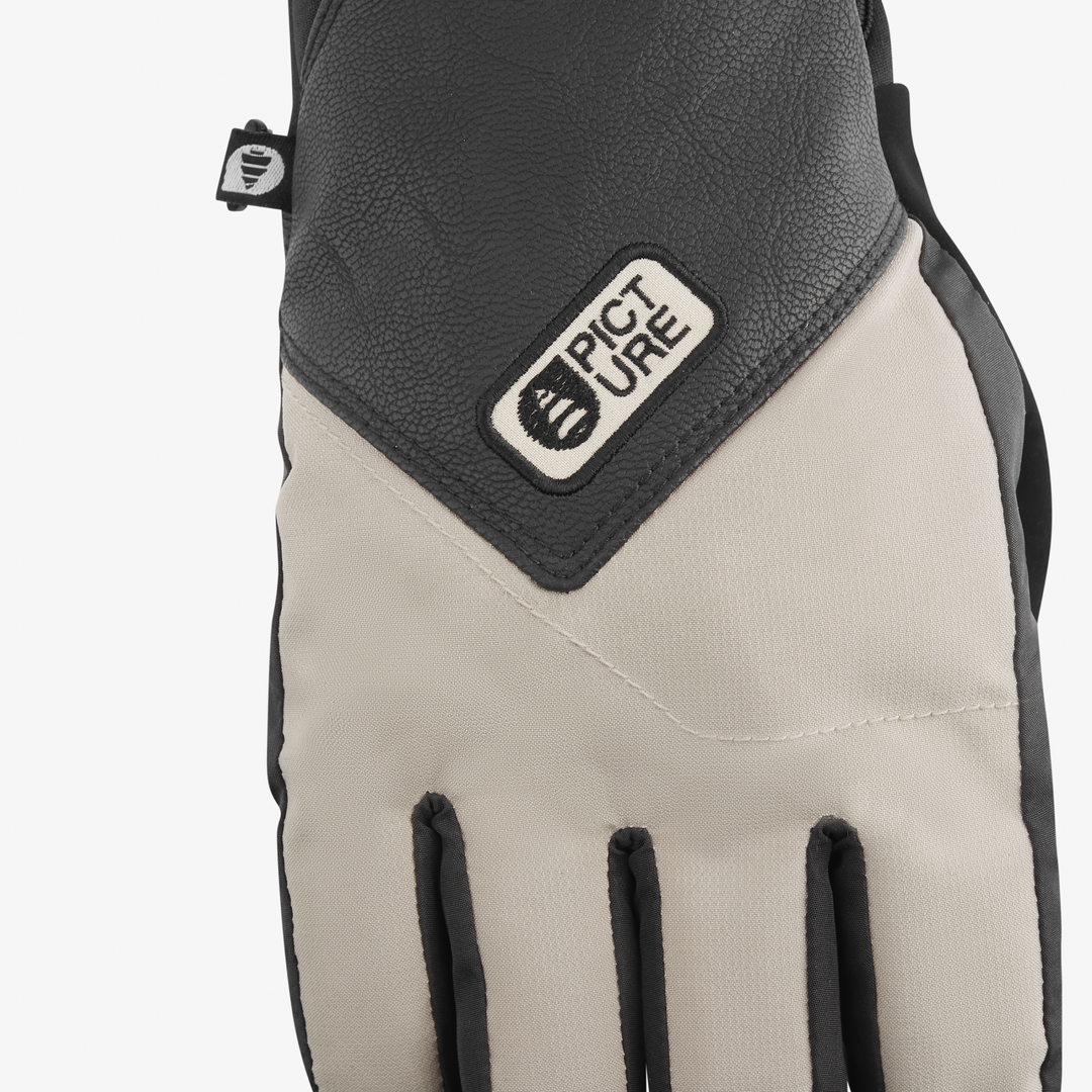 Picture Pioneer GTX W Gloves Pure Cashmere, dettaglio logo