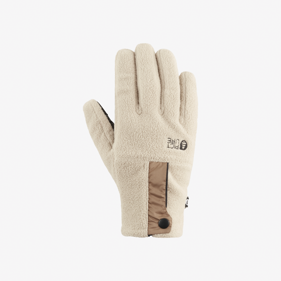 Picture Polar Fleece Gloves Pure Cashmere, dorso