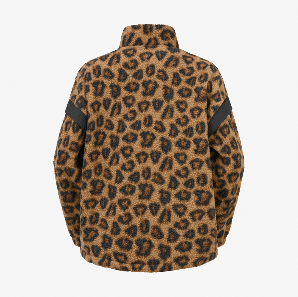 Picture Velora Printed 1/4 Fleece Wild Spot Print, retro