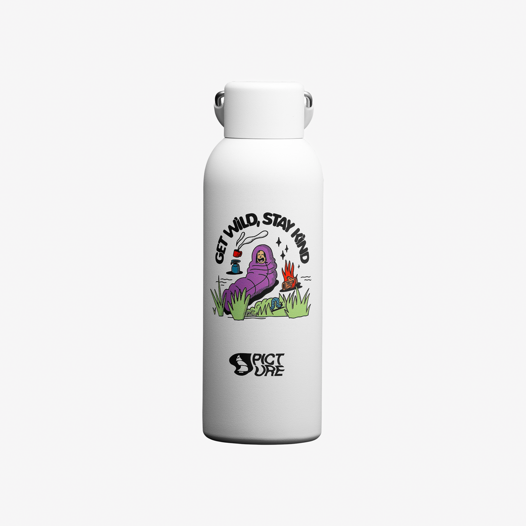 Picture Hampton Bottle Brillant White – vista frontale