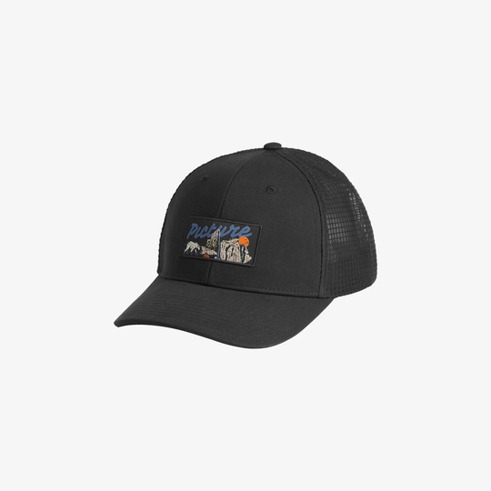 Picture Kuldo Trucker Cap Black II – vista frontale