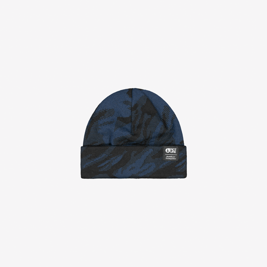 Picture Ribbing Beanie Black II, frontale