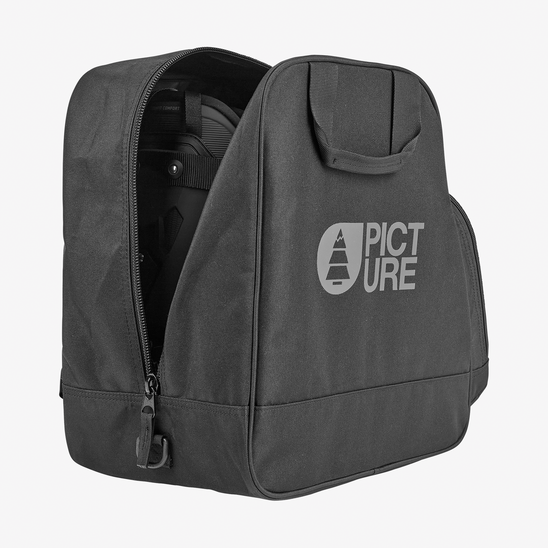 Picture Shoes Bag Black, borsa aperta