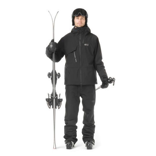 Picture Felnor Jkt Black – fronte indossato