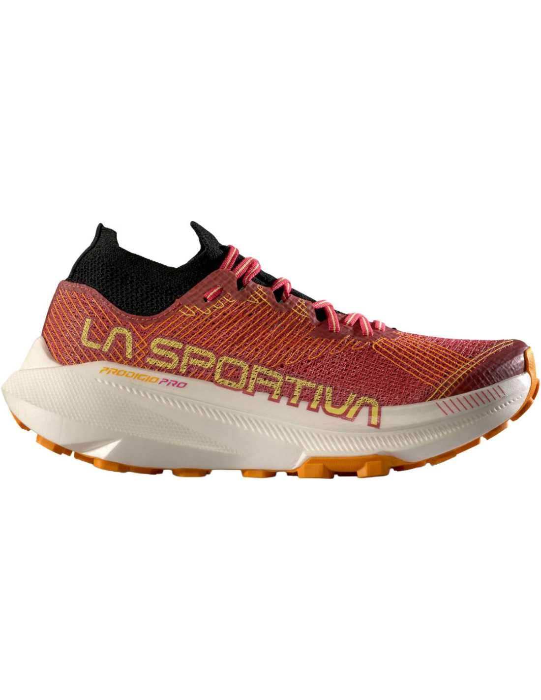 Scarpa da corsa Prodigio Pro Woman per ultramaratoneti con intersuola XFlow Speed e protezione metatarso