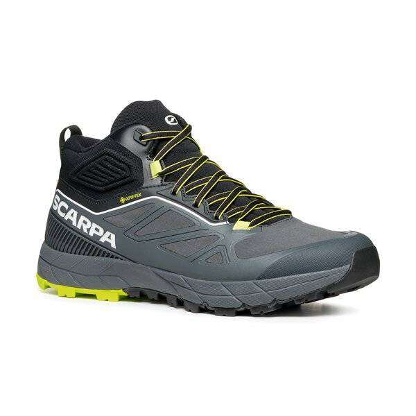 Rapid Mid GTX scarpa da avvicinamento impermeabile con protezione caviglia e suola Vibram Megagrip per terreni montani technicali