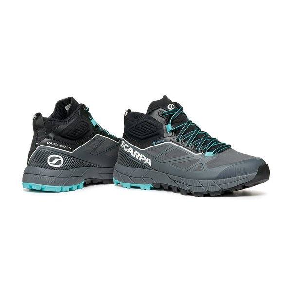 Rapid Mid Gtx Wmn - Anthracite/Turquoise - Blogside